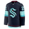 Miehille NHL Seattle Kraken Pelipaita Fanatics Premium Oliver Bjorkstrand 2024-25 koti Navy